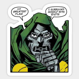 Dr Doom Sticker